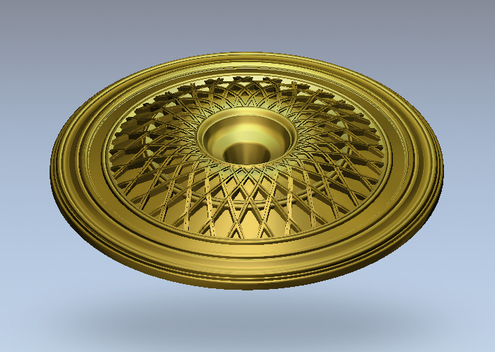 CNC    Artcam R753D  ÷Ʈ    (STL )/3D Round plate ring Relief Model in STL format for CNC Router Carving Engraving Artcam aspire
